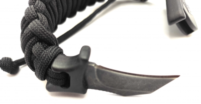 Нож - браслет OUTDOOR Edge Para-Claw цвет "чёрный", размер М, клинок 4 см., сталь 8Cr13MoV