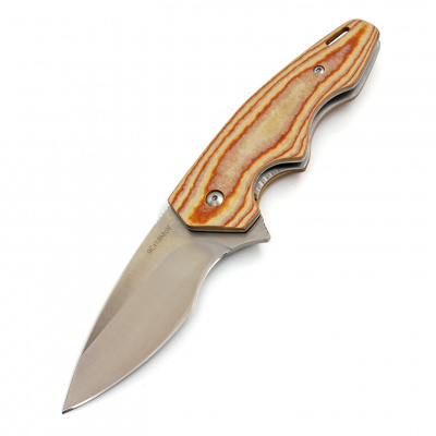 Нож складной Steel Claw Фантом-3 сталь 9Cr18MoV, рукоять G10, замок Liner Lock, клинок Satin