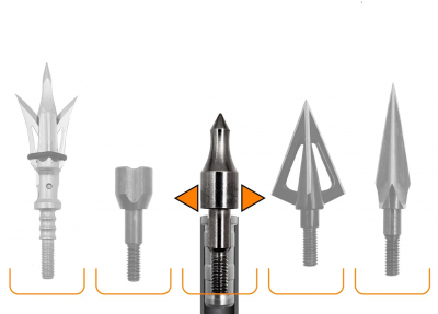Стрела арбалетная карбоновая Centershot Toxic Carbon 16" Half Moon Nock