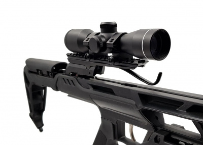 Прицел оптический для арбалета Centershot 4x32 на пл.Weaver (арбалетная сетка на 5 точек)