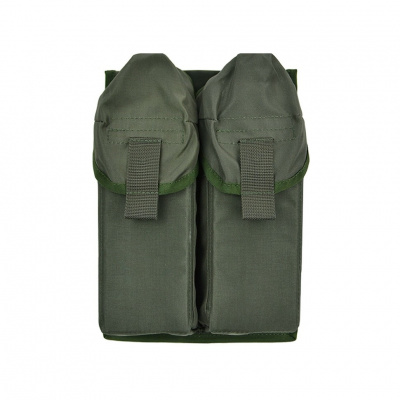 Подсумок для 4-ёх магазинов АК с-ма MOLLE (цв.Мох) РО7832