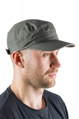 Кепка Куба, канвас, цвет олива (360088731)