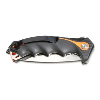 Нож складной Boker by Magnum Chainsaw Attendant Satin сталь 440B, рукоять Kraton, замок Liner-Lock (01RY294)