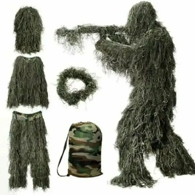 Костюм-леший 3D Ghillie Woodland р.50-52 XL, 165-185 см (WGSXL)