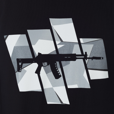 Лонгслив с принтом "АК-12 Gen2"; черный; размер XL (KKL000044)