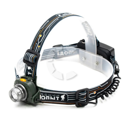 Фонарь налобный Сибирский Следопыт "Луч-М" 1 LED Белый свет до 250 метров, аккумулятор 1x18650 Li-Ion (PF-PFL-HL50)