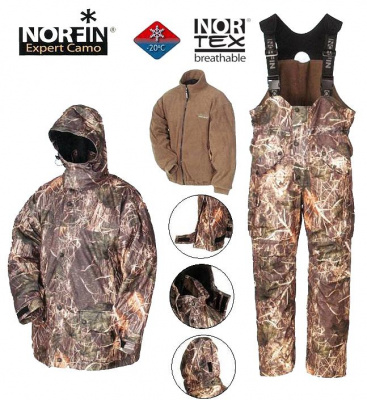 Костюм зимний Norfin EXPERT CAMO