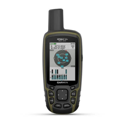 Портативный навигатор Garmin GPSMAP 65s, Multi-Band Russia (010-02451-13)
