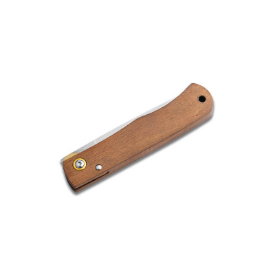 Нож складной Boker 01BP0048 Rusticus сталь 420, рукоять дерево, замок Liner-Lock, клинок Satin