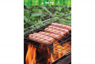 Решётка-гриль универсальная BOYSCOUT "HotPot" 50х28х28см (61333)
