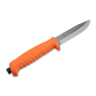 Нож с фиксированным клинком Boker by Magnum Knivgar Sar Orange сталь 420A, рукоять пластик (02MB011)