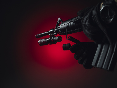 Фонарь тактический Armytek Dobermann Pro Magnet USB - Теплый свет 1400лм (до 368 метров) / 6°:40° / 1x18650 (в комплекте) F07501W