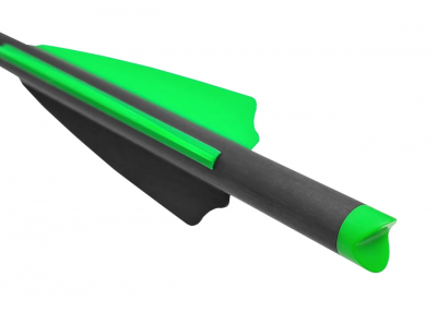 Стрела арбалетная карбоновая Centershot Toxic Carbon 20" Half Moon Nock