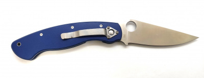 Нож складной Steel Claw "Боец-3" сталь D2, рукоять G10, замок Liner-Lock, цвет синий