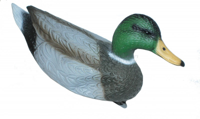 Чучело подсадное "Кряква-селезень" пластик (8-20-034)