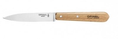 Нож кухонный Opinel Les Essentiels Natural №112 клинок 10 см, нержавеющая сталь Sandvik 12C27, рукоять бук