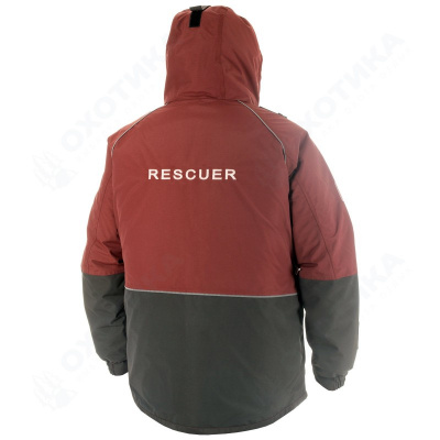 Костюм-поплавок зимний "RESCUER II NEW -45" HARDGUARD, махагон (9926-12)