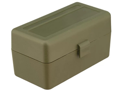 Кейс ShotTime BX-908 для 50 патронов 7,62х54R, полипропилен, зелёный