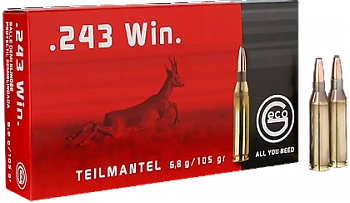 Патрон  243 Win Geco TM SP  6,8 г (20 шт.)
