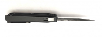 Нож складной с фронтальным выбросом Steel Claw "ТТ02в" сталь D2, рукоять G10, замок Out-the-Front Double Auto