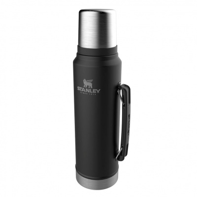 Термос STANLEY Classic 1L  Черный (24ч. - тепло/холод) (10-08266-002)