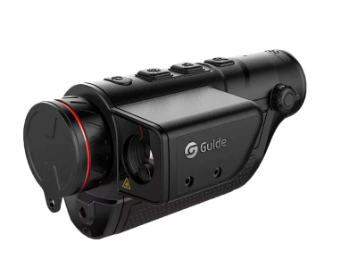 Тепловизионный монокуляр Guide TD421 LRF, 384х288 c лазерным дальномером, ø25 мм, х1.9/х3.8/x7.6, WiFi, до 10 ч, 1000 м, 360 г