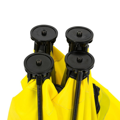 Палатка зимняя Premier Fishing PIRAMIDA 2,0x2,0х2,06м., люверсы, вентиляция, жёлто-серая (PR-ISP-200YG)