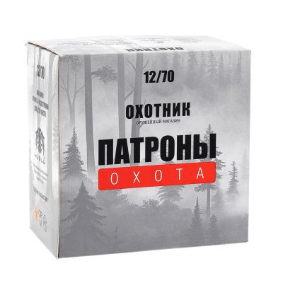 Патрон 12х70 Картечь №5,6 32гр. Охотник Охота