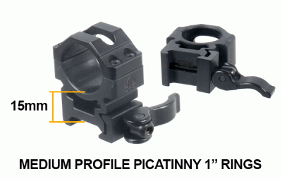 Прицел Leapers UTG 6х32 UTG TS с подсветкой,  кольца на Weaver (SCP-M632AOIEWQ)