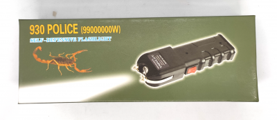 Фонарь электроразрядный, отпугиватель животных (собак) Police 930 (ударопрочный корпус, чехол)