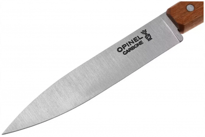 Нож кухонный Opinel Les Essentiels №102  клинок 10 см, углеродистая сталь XC90, рукоять бук (001222)