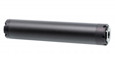 ДТК карбоновый Шершень-Д кал.7,62 - 230мм, монокор 8 камер, М24х1,5R, п/п 9,5мм, d-45мм (BRT)