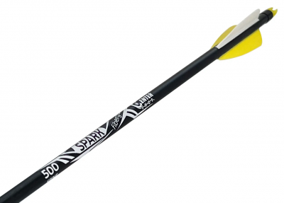 Стрела лучная фиберглассовая Centershot Spark 500 оперение Parabolic 3