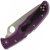 Нож складной Spyderco Endura 4 Lockback Purple C10FPPR сталь VG-10, рукоять фиолетовый FRN