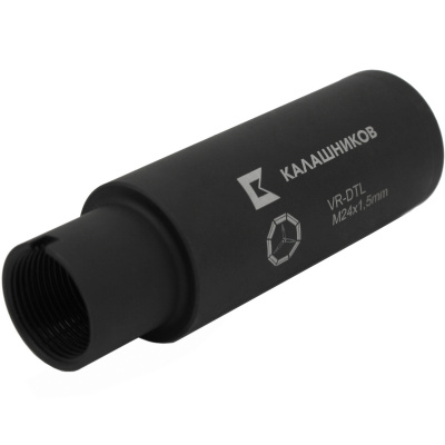Дожигатель Калашников VR-DTL (сталь) с резьбой М24*1,5мм калибр 7,62