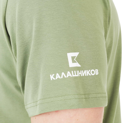 Футболка с принтом «АК Operator Gen2»; цвет олива; размер XXL (KKF000097)