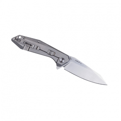Нож складной Ruike P135-SF сталь Sandvik 14C28N, клинок Stonewash, рукоять 3Cr14N, замок Frame-Lock с Safety