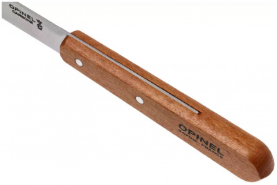 Нож кухонный Opinel Les Essentiels №102  клинок 10 см, углеродистая сталь XC90, рукоять бук (001222)