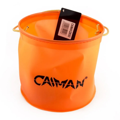 Ведро складное круглое Caiman EVA (объём 7 л, диаметр 21 см)
