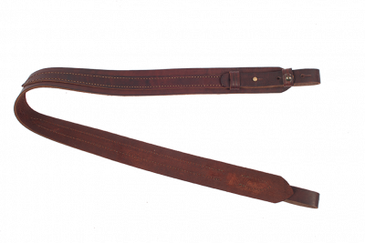 Ремень погонный Хольстер 25 лет, кожа,  коричневый (231630000)
