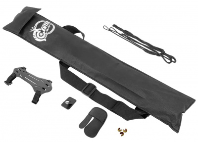 Лук традиционный складной Centershot Tactical черный 58'' (140 см), 35 lbs (усилие 16 кг)