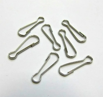 Карабин - застежка для поводка 35 мм (10 шт.)