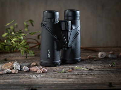 Бинокль GAUT Atlas 10x42 Waterproof, Roof-призмы BK7, IPX6, цвет - чёрный (GAW1042G)