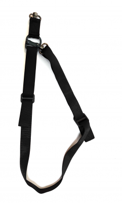 Ремень 2-ух точечный оружейный с антабкой SLS  цв. Черный