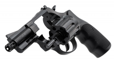 Револьвер сигнальный ТАУРУС-S KURS 2,5 (Taurus LOM) кал.5,5 мм под патрон 10ТК, цв.чёрный