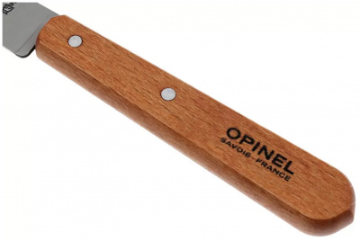 Нож кухонный Opinel Les Essentiels №102  клинок 10 см, углеродистая сталь XC90, рукоять бук (001222)