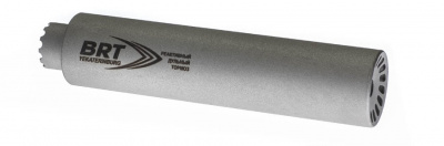 ДТК Барс АК-74 кал.5,45х39 - 170мм, 6 камер, газоразгруженный, сталь М24х1,5R, п/п 7,5 мм, D-45мм (BRT)