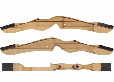 Лук рекурсивный Centershot Classic 68'' 34# - черные плечи, 15,4 кг., 165 см, рукоять для правши (RH)