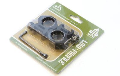 Кольца Leapers UTG AccuShot 25.4 мм на Weaver  низкие h-10 mm (RGWM-25L2)